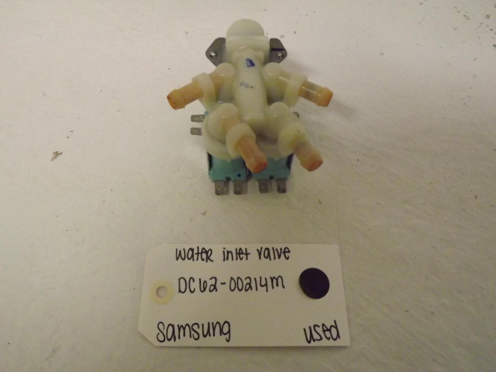 Samsung Washer DC62-00214M Water Inlet Valve Used Samsung Washer DC62-00214M Water Inlet Valve Used